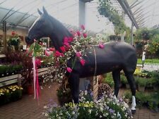 Photo 6x4 Life-size model horse at Trentham Garden Centre Knowl Wall Amus c2011
