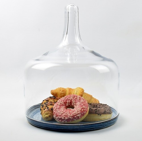 Hand blown glass - glass, cloche