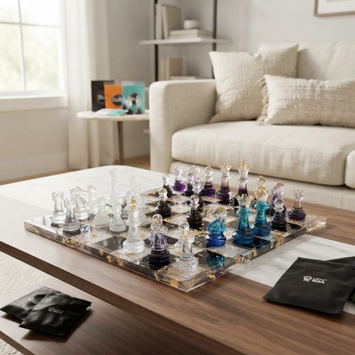 Artistic chess resin molds - artistic,