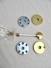 Solid brass thumb turn release