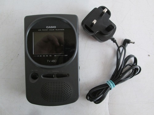 Vintage casio 480 - tv-480, lcd