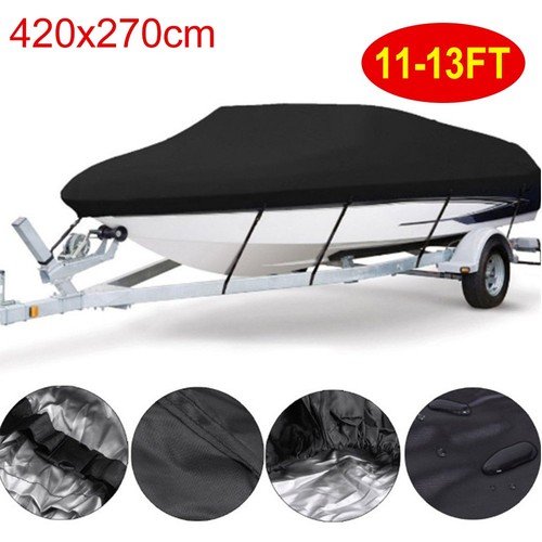 Black boat cover waterproof - boat,