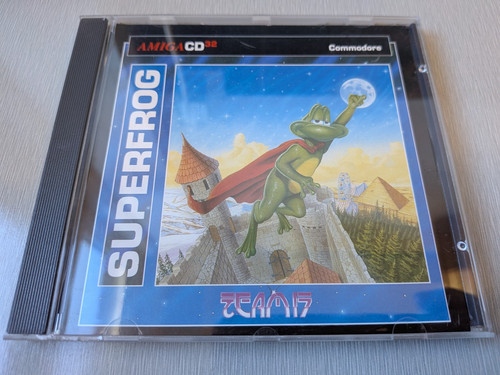 Superfrog commodore amiga - superfrog, cd32