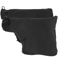 2 Pcs Aluminum Machine Dust Bag Replacement Set Sawdust Collector