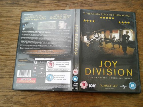 Joy division dvd 2008 - joy,