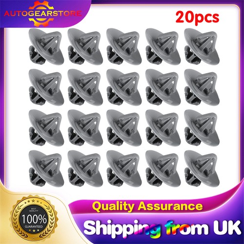 20x plastic clips - for, vauxhall