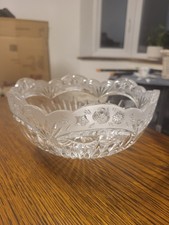 Vintage 8" Lead Crystal Glass