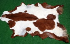 Luxury Goat hide Rug Hair on