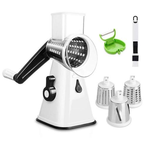 Rotary cheese grater ss - cheese,