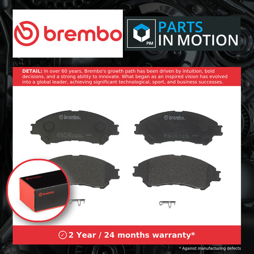 Brake pads set - pads, fits