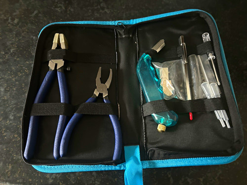 Jewellery making tool - making, with