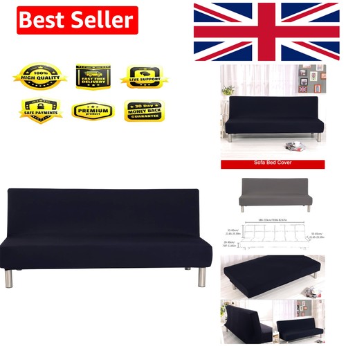 Solid colour armless sofa - colour,