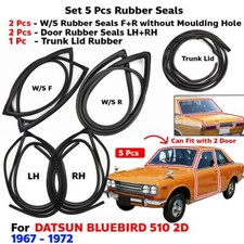 Windscreen w/o Vent Weatherstrip Fits Datsun Bluebird 510 2D SED 1967-72 5 PCS