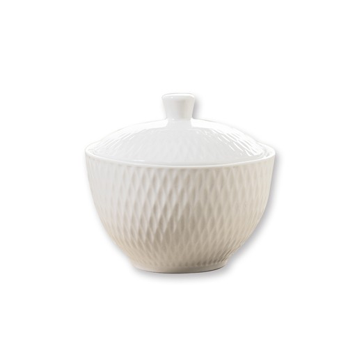 Sugar bowl with - bowl, ceramic