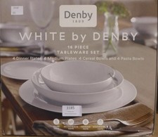 Denby - White - 16 Piece