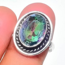 Mystic Topaz Gemstone 925