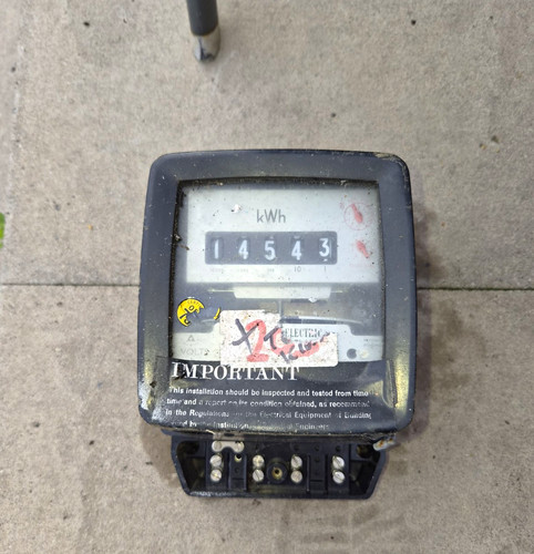 Single phase electric meters - single,