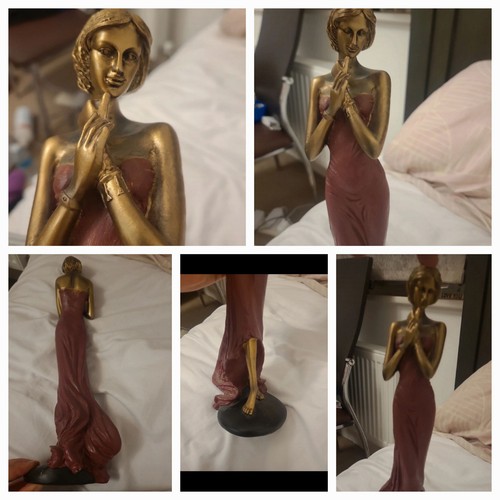 Art deco bronze effect - bronze,