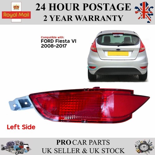 Rear bumper reflector fog - rear,