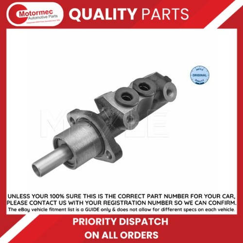 Meyle brake master cylinder - meyle,
