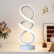 LED Spiral Table Lamp, Desk