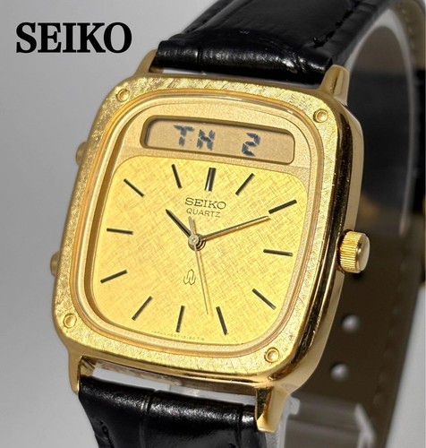 Rare working new belt seiko - working,