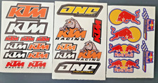 KTM RACING STICKER SET