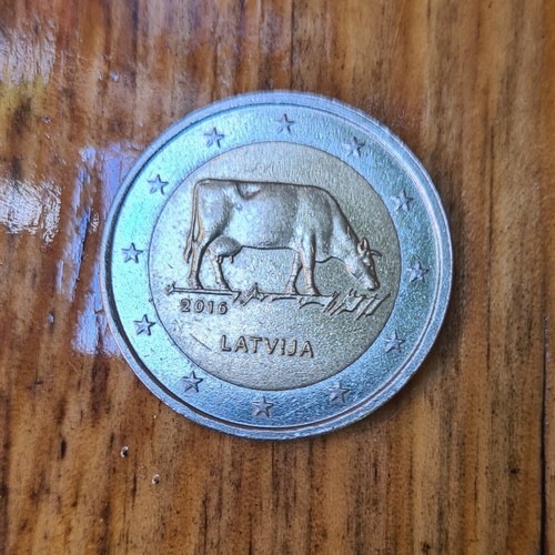 2016 latvia brown cow - 2016, euro