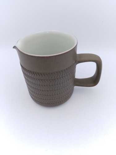 Denby chevron green milk jug - denby,