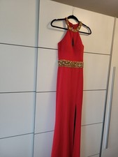 Pia Michi prom dress ,Wedding dress Sizes 10 flar dress with sequin red dress