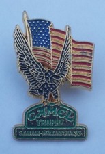 LANDROVER CAMEL TROPHY SABAH-MALAYSIA 93 PIN BADGE LAND ROVER DEFENDER 90 110