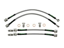 CALIBRA TURBO 2.0 16V V6 24V STAINLESS SREEL BRAIDED BRAKE LINES HOSES PIPES VI
