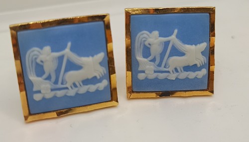 Wedgwood jasperware cufflinks - jasperware,