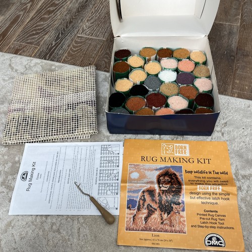 Rug making kit - rug,