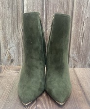 Ted Baker Khaki Green Suede