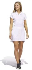 New Adidas Go To Golf Dress Ladies White Size XL HT1285 Tennis Pickleball 