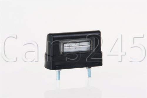 Led number plate light - plate,
