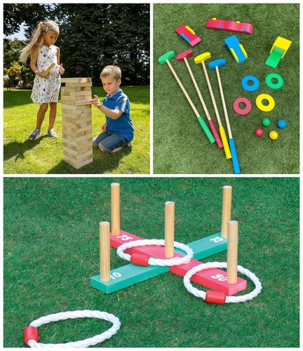 Giant outdoor garden - giant, games