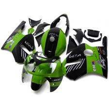 Bodywork Set For 2000 01 Kawasaki Ninja ZX12R Motorcycle Fairing Kit Green Black