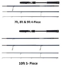 Penn Overseas ll Inshore Travel Spinning Rods 7ft,8ft,9ft or 10ft +Travel Case
