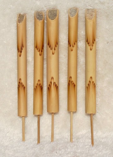 Bird whistle bamboo - bamboo, pack