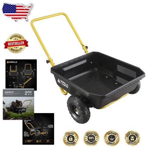 Gorilla carts gcr poly - carts, gcr-4