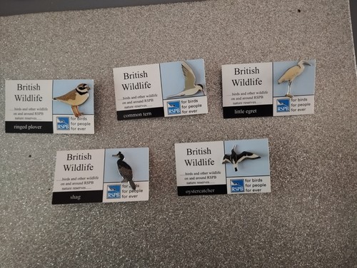 Rspb british wildlife pin - rspb,