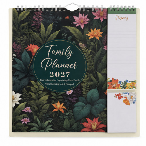 2027 family planner calendar - 2027,