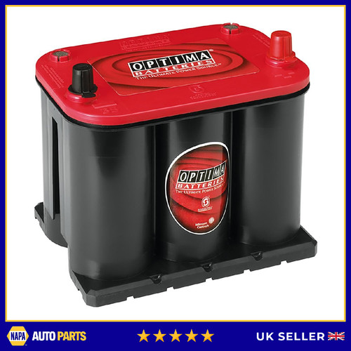 Optima red top - red, battery