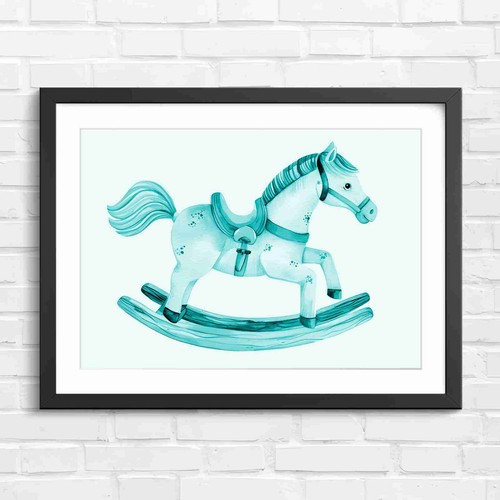 Whimsical vintage rocking - whimsical,
