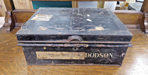 Antique english black metal - black,