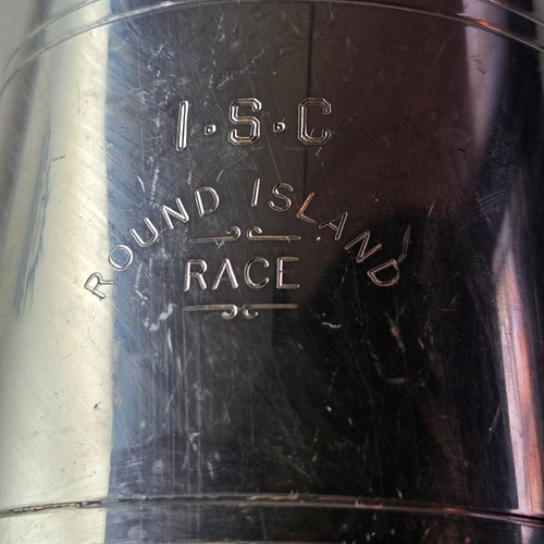 Vintage pewter pint tankard - pewter,
