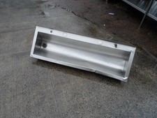 Stainless Steel Trough Sink Wall Mounted 1200mm Dent £75 + Vat