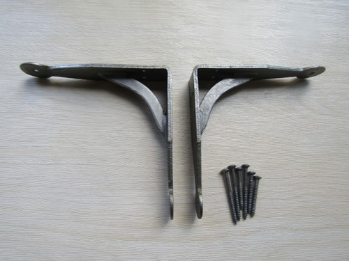 Pair iron victorian - of,
